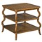 Sonoma Updated Traditional Brown Wood Side Table|Kathy Kuo Home