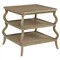 Sonoma Updated Traditional Light Oak Side Table|Kathy Kuo Home