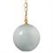 Azrael Modern Classic Blue Glass Sphere Pendant|Kathy Kuo Home