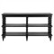 Thomas Updated Traditional Black Wood Spindle Wide Bookcase|Kathy Kuo Home