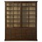 Malen Rustic Lodge Dark Brown Reclaimed Wood China Cabinet|Kathy Kuo Home