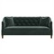 Willa Lagoon Performance Velvet Sofa - 86&quot;|Kathy Kuo Home