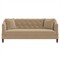 Willa Sand Dune Performance Velvet Sofa - 86"|Kathy Kuo Home