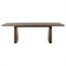 Julius Modern Classic Oak Rectangular Dining Table - 96&quot;|Kathy Kuo Home