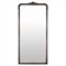 Alessia Traditional Black Mango Wood Full Length Floor Mirror|Kathy Kuo Home