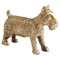 Leon Updated Traditional Aged Brass Iron Scottish Terrier Statue|Kathy Kuo Home