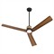 Axle Coastal Beach Brown Blades Bronze Iron LED Ceiling Fan - 62&quot;