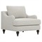 Willett Cloud Grey Textured Boucl+? Chair|Kathy Kuo Home