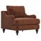 Willett Chocolate Mousse Performance Velvet Chair|Kathy Kuo Home