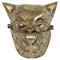Crosby Updated Traditional Antique Brass Aluminum Cheetah Wall Sculpture|Kathy Kuo Home