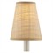 Jodie Coastal Beach Natural Grasscloth Tapered Chandelier Shade|Kathy Kuo Home