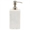 Pigeon and Poodle Proviso Modern Classic White Fluted Marble Soap Pump|Kathy Kuo Home