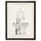 Evren Modern White Lighthouse Black Frame Gold Accent Illustration - 16x12|Kathy Kuo Home