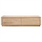Rex Modern Classic Natural Oak Rectangular Storage Coffee Table|Kathy Kuo Home