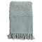 Murphy Modern Classic Blue Oversized Throw Blanket|Kathy Kuo Home