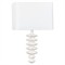 Fishbone Coastal Beach Whitewash Birch Wood Sconce|Kathy Kuo Home