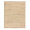 Avira Coastal Beach Tan Wool Fringed Solid Rug - 6&#39;x9&#39;|Kathy Kuo Home