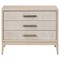 Rosal Modern Classic Light Oak Natural Woven Rush Nightstand|Kathy Kuo Home