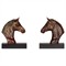 Nolan Updated Traditional Brown Horse Bookends|Kathy Kuo Home