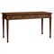 Heather French Country Pecan Brown Wood Writing Desk|Kathy Kuo Home