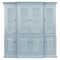 Faith Modern Classic Light Blue Wood Dining Hutch|Kathy Kuo Home