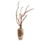 Westin Rustic Lodge Brown Faux Tiger Wood Branches Planter|Kathy Kuo Home