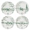 Juliska Country Estate Winter Frolic Evergreen Ceramic Party Plate - Set of 4|Kathy Kuo Home