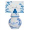 Juliska Country Estate French Delft Blue Ceramic Place Card Holder - Set of 4|Kathy Kuo Home