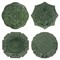Juliska Jardins du Monde French Country Basil Ceramic Salad Plate - Set of 4|Kathy Kuo Home