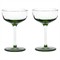 Juliska Puro Modern Classic Basil Cocktail Coupe Glass - Set of 2|Kathy Kuo Home