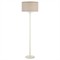 Visual Comfort Walker Modern Natural Shade Light Cream Steel Cordless Floor Lamp|Kathy Kuo Home