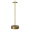 Visual Comfort Sene Modern Classic Museum Brass Rechargeable Table Lamp - 12&quot;|Kathy Kuo Home