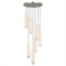 Visual Comfort Formosa Modern White Alabaster Polished Nickel 7 Light Pendant|Kathy Kuo Home