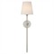 Visual Comfort Bryant Modern Classic Polished Nickel Cordless Tail Sconce|Kathy Kuo Home