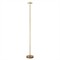 Visual Comfort Sene Modern Classic Museum Brass Rechargeable Floor Lamp|Kathy Kuo Home