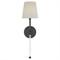 Visual Comfort Camille Modern Classic Bronze Cordless Wallchiere Sconce|Kathy Kuo Home