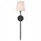 Visual Comfort Bryant Modern Classic Bronze Cordless Tail Sconce|Kathy Kuo Home