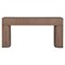 Elias Modern Classic Brown Wood Console Table|Kathy Kuo Home
