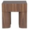 Elias Modern Classic Brown Wood Square End Table|Kathy Kuo Home
