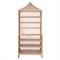 Brenton Coastal Beach Natural Rattan Pagoda Etagere|Kathy Kuo Home