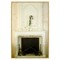 Sora Traditional Cream Fireplace Gold Frame Photograph - 38x26