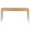 Angeline Modern Classic Natural Oak Desk|Kathy Kuo Home