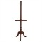 Eamon Updated Traditional Dark Brown Wood Easel Stand|Kathy Kuo Home