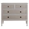 Caroline Updated Traditional Cerused White Oak Dresser|Kathy Kuo Home