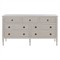 Caroline Updated Traditional Cerused White Oak Double Dresser|Kathy Kuo Home