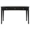 Abner Updated Traditional Black Wood Desk|Kathy Kuo Home