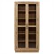 Lumber Modern Classic Natural Oak Display Cabinet|Kathy Kuo Home