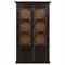 Claymore Rustic Lodge Black Reclaimed Wood China Cabinet|Kathy Kuo Home