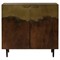 Chaney Modern Classic Antique Brass Ombre Iron Nightstand|Kathy Kuo Home
