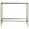 Mikayla Modern Classic Antique Brass Iron Nightstand|Kathy Kuo Home